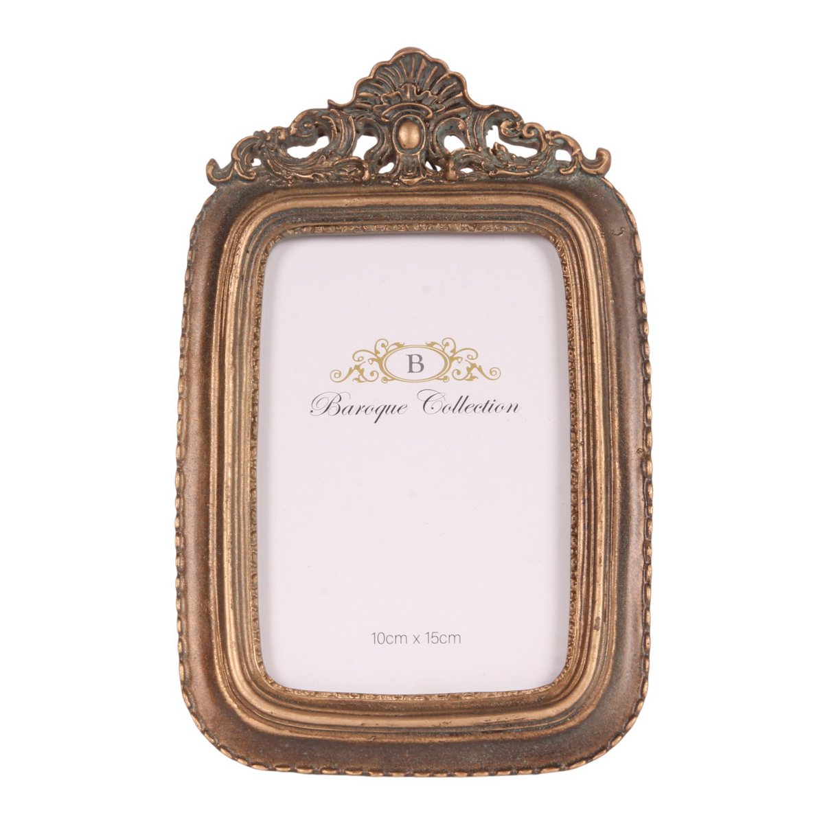 Vintage képkeret 10 × 15 cm – arany