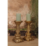 Vintage gyertyatartó 23 cm – arany