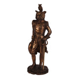 Dekor figura úr madárral 38 cm