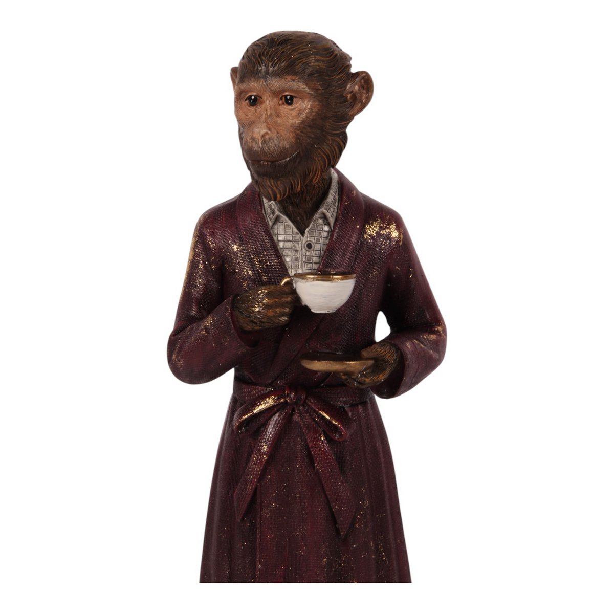 Barokk dekor figura majom 27 cm