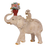 Dekor figura elefánt 18 cm