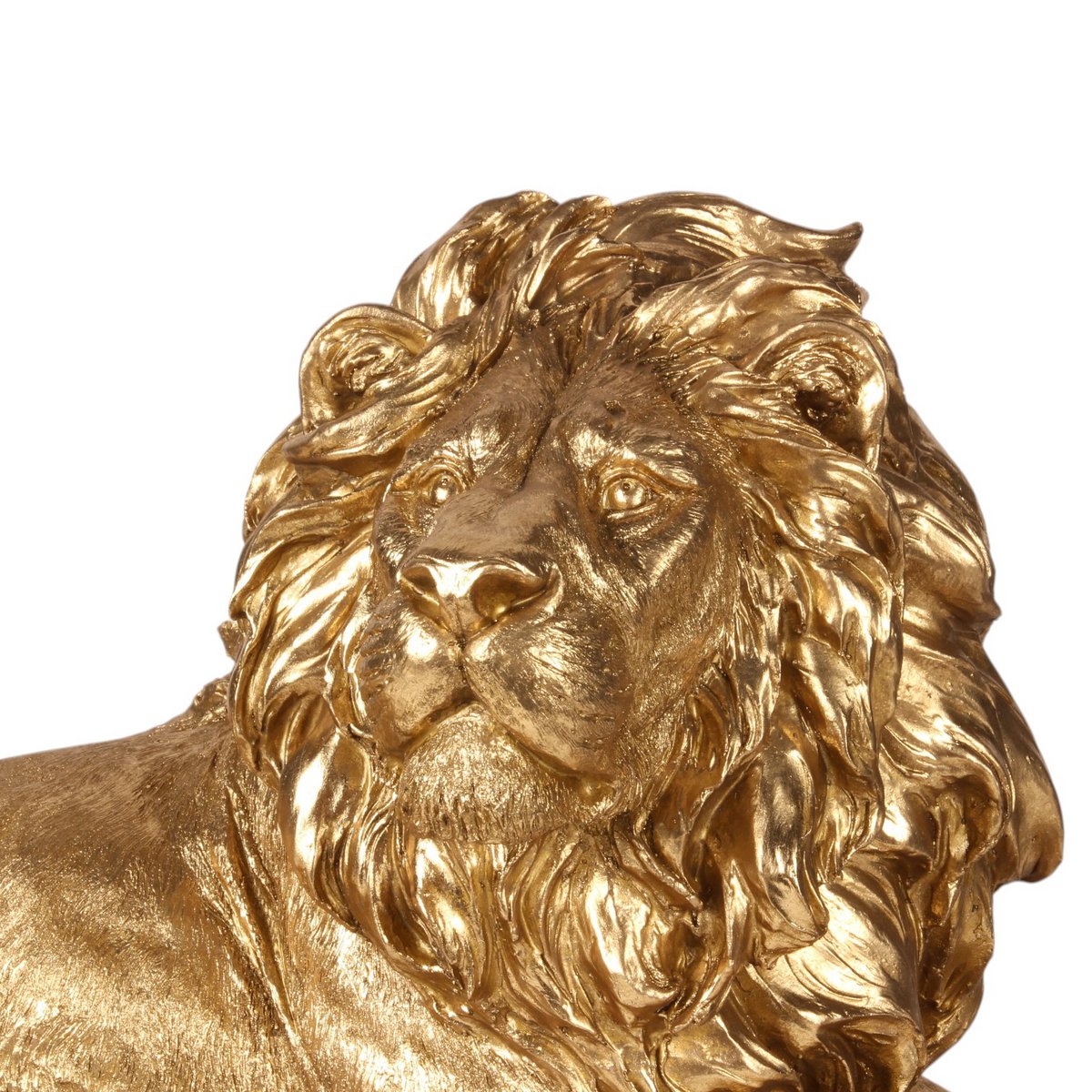 Dekor figura oroszlán 39 cm – arany