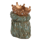 Dekor figura mór fej 25 cm – zöld