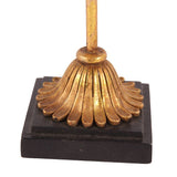 Dekor maszk állványon 20,5 cm – arany