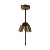 Tiffany mennyezeti lámpa 30 cm – Diamond, borostyán