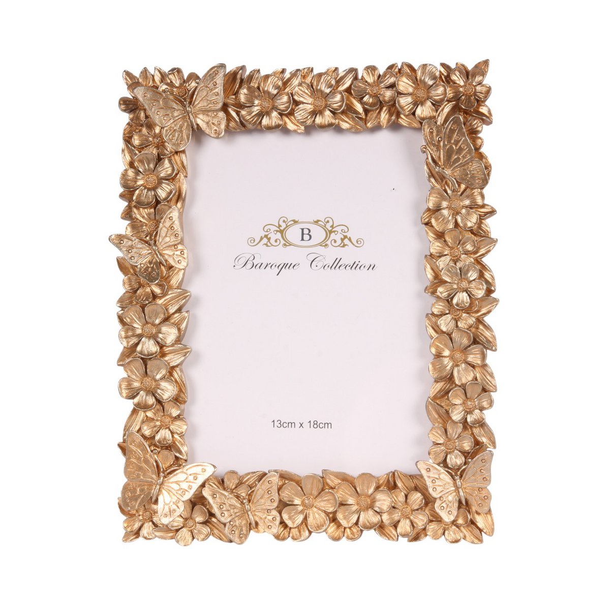 Vintage képkeret 13 × 18 cm – arany