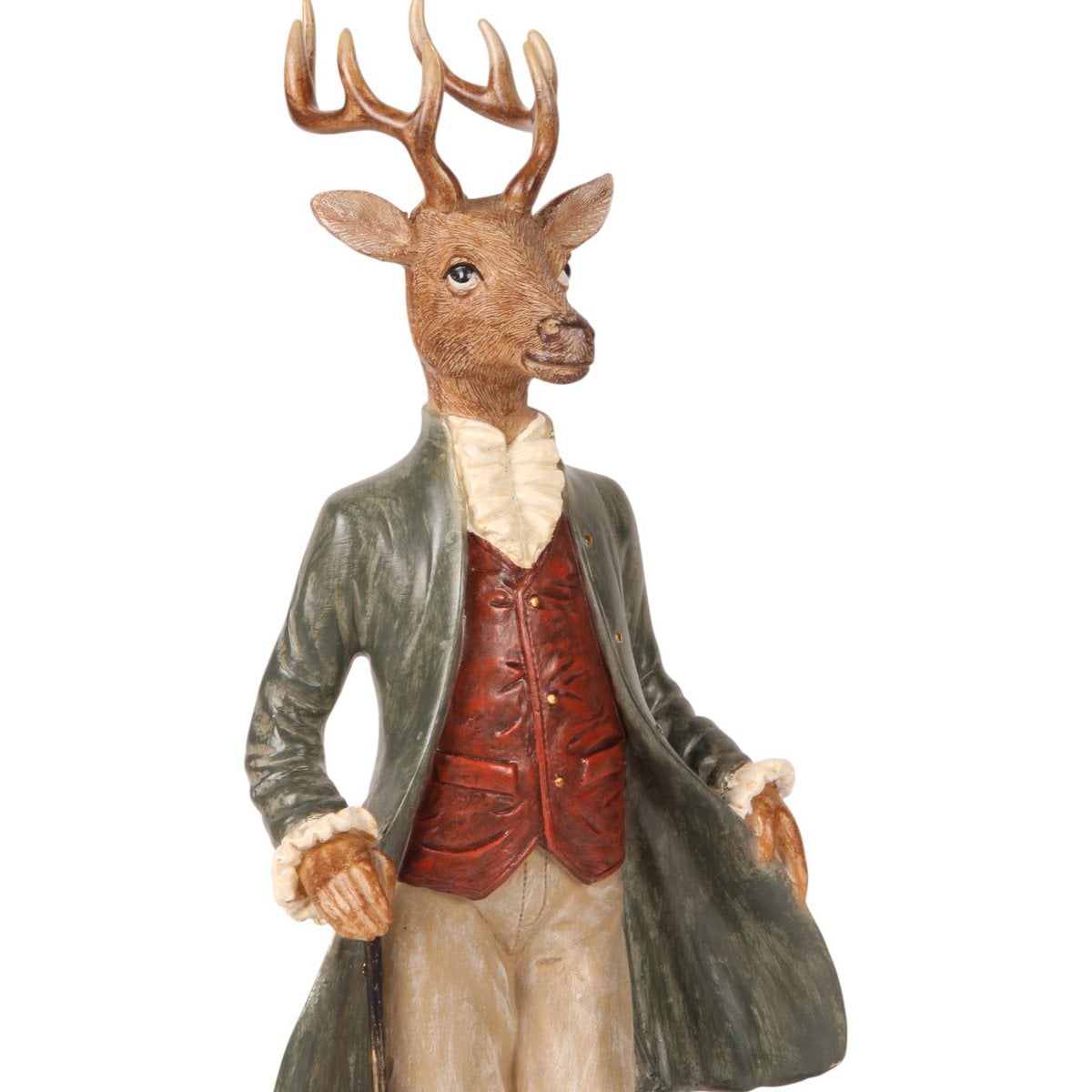 Dekor figura álló szarvas