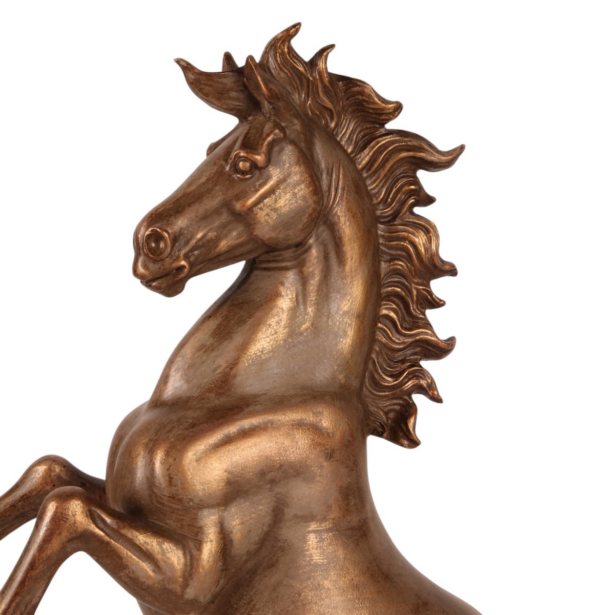 Dekor figura ló 43,5 cm – bronz