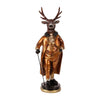 Dekor figura álló szarvas 23 cm – arany