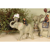 Dekor figura elefánt 18 cm