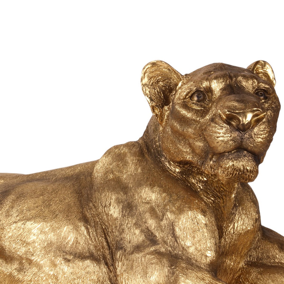 Dekor figura oroszlán 110 cm – arany