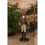 Dekor figura álló szarvas