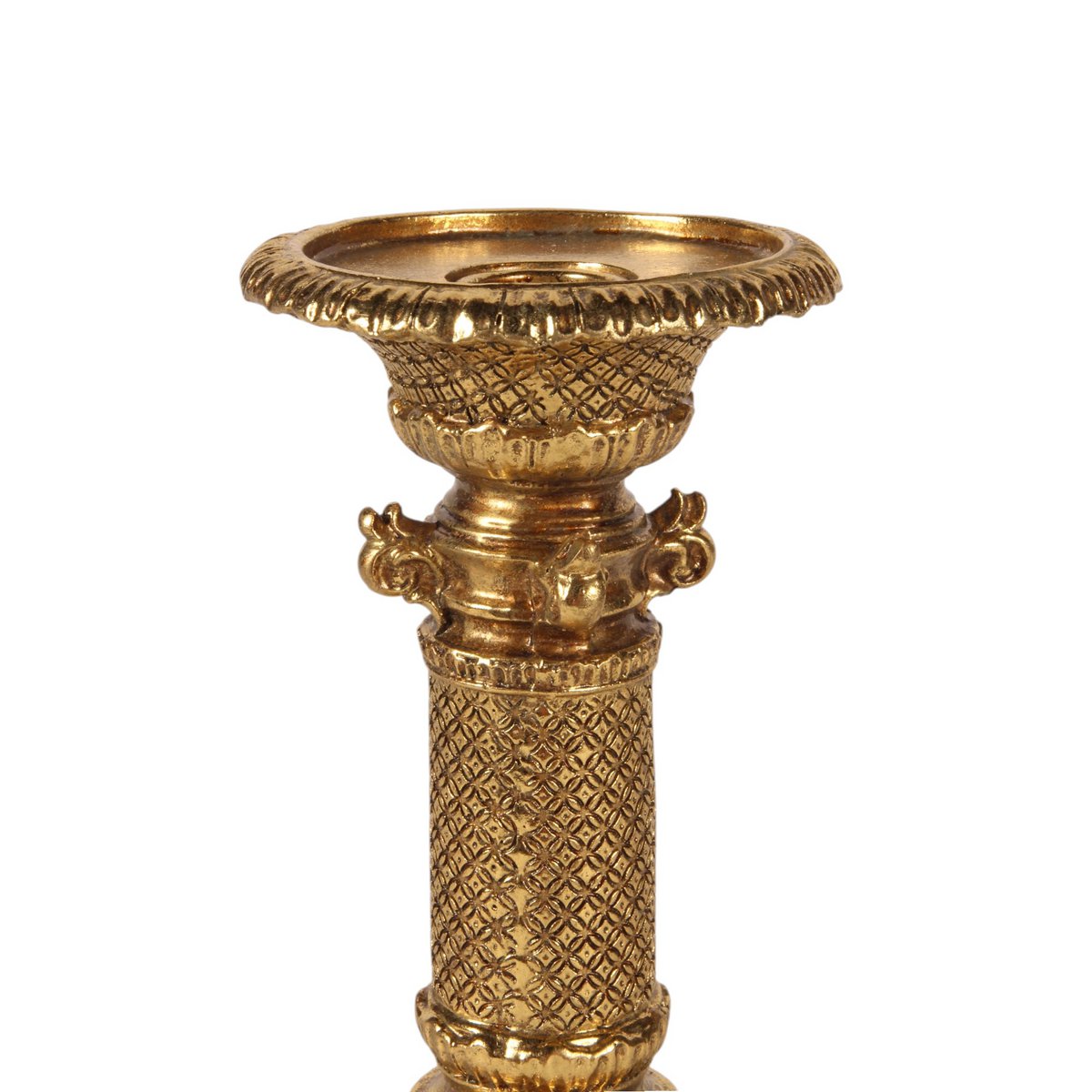 Vintage gyertyatartó 22,5 cm – arany