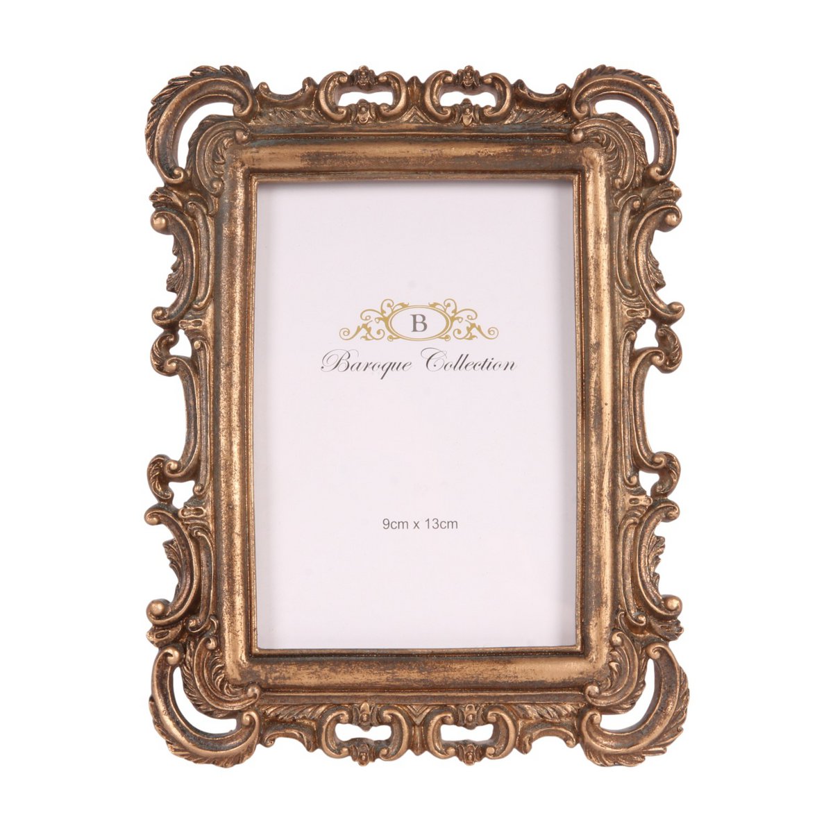 Vintage képkeret 9 × 13 cm – arany