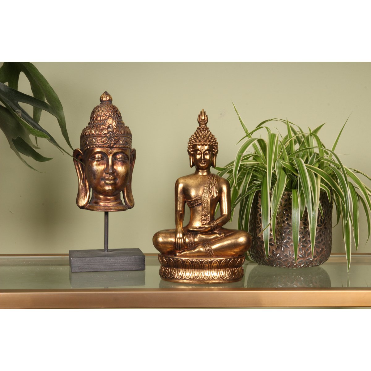 Dekor figura Buddha 33 cm