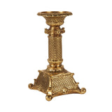 Vintage gyertyatartó 22,5 cm – arany