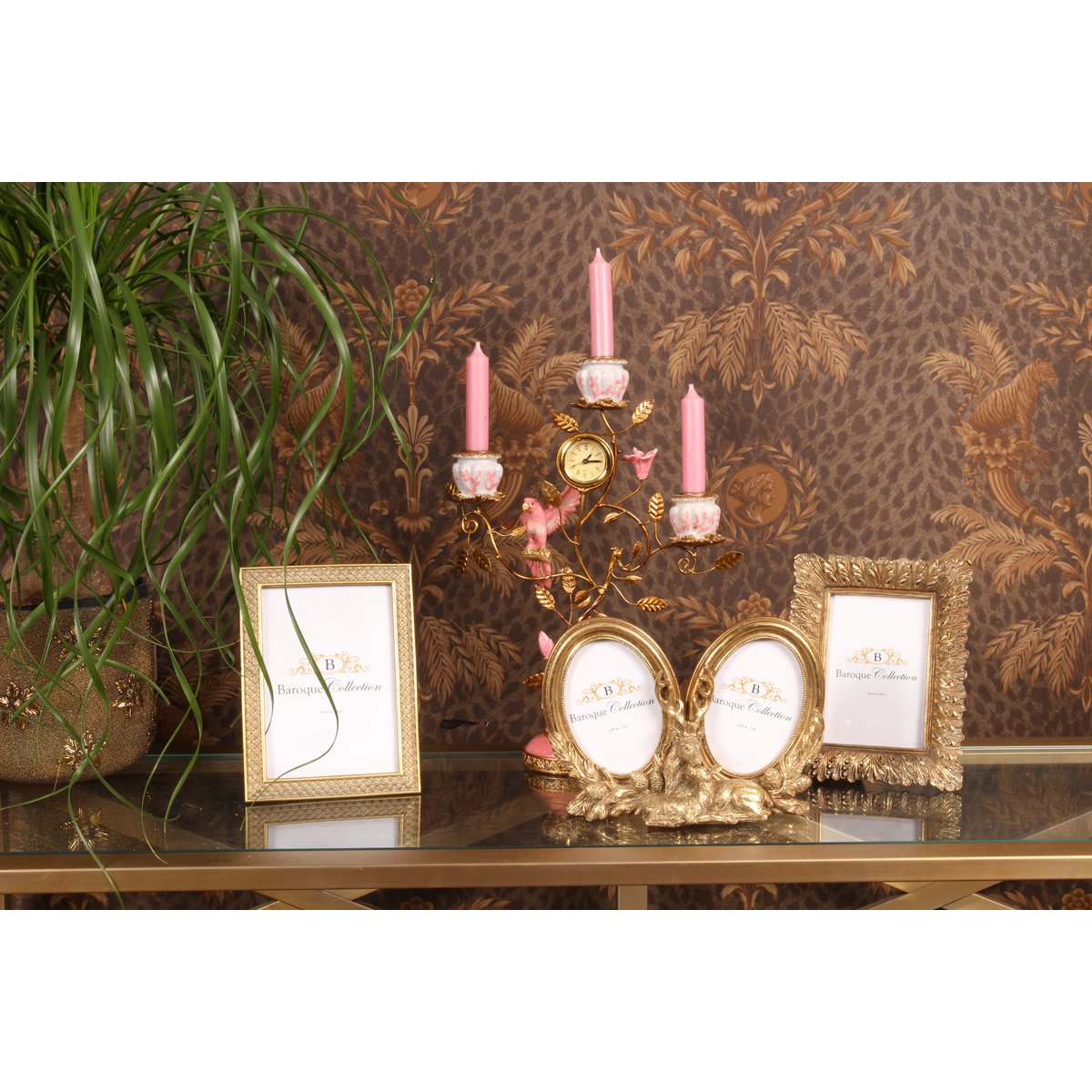 Vintage képkeret 10 × 15 cm – arany