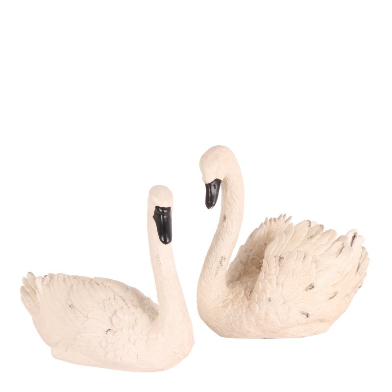 Dekor figura hattyú 27 cm