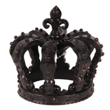 Dekor korona 13,2 cm – fekete