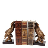 Dekor figura papagáj talapzaton 28 cm