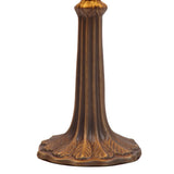 Tiffany asztali lámpa 30 cm – Belle Rouge, Garnet