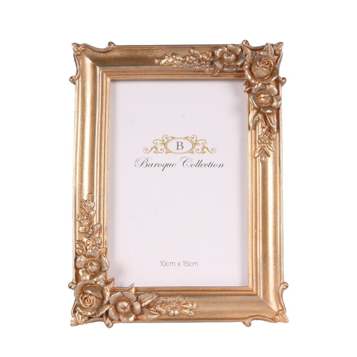 Vintage képkeret 10 × 15 cm – arany
