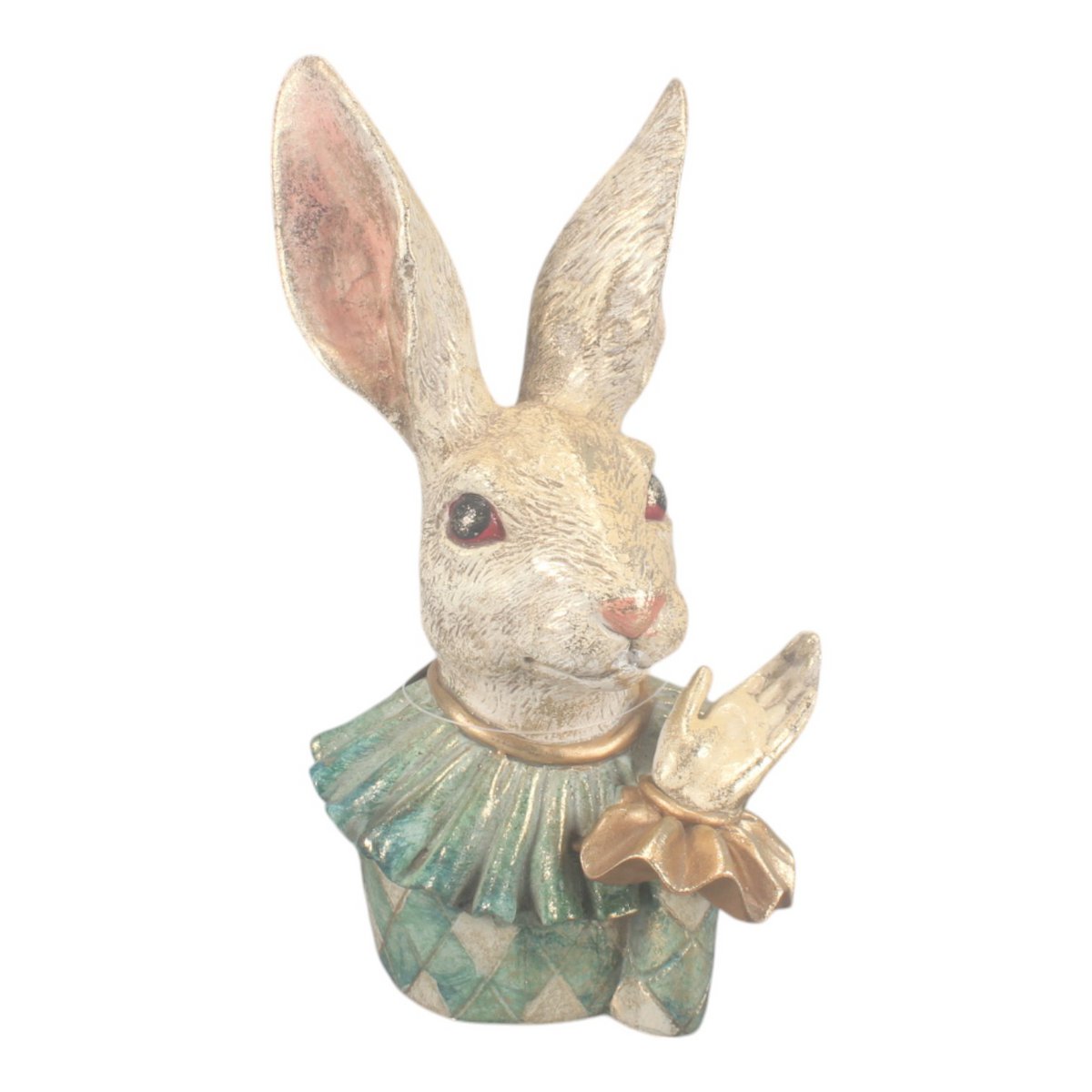 Dekor figura nyúl büszt 24 cm