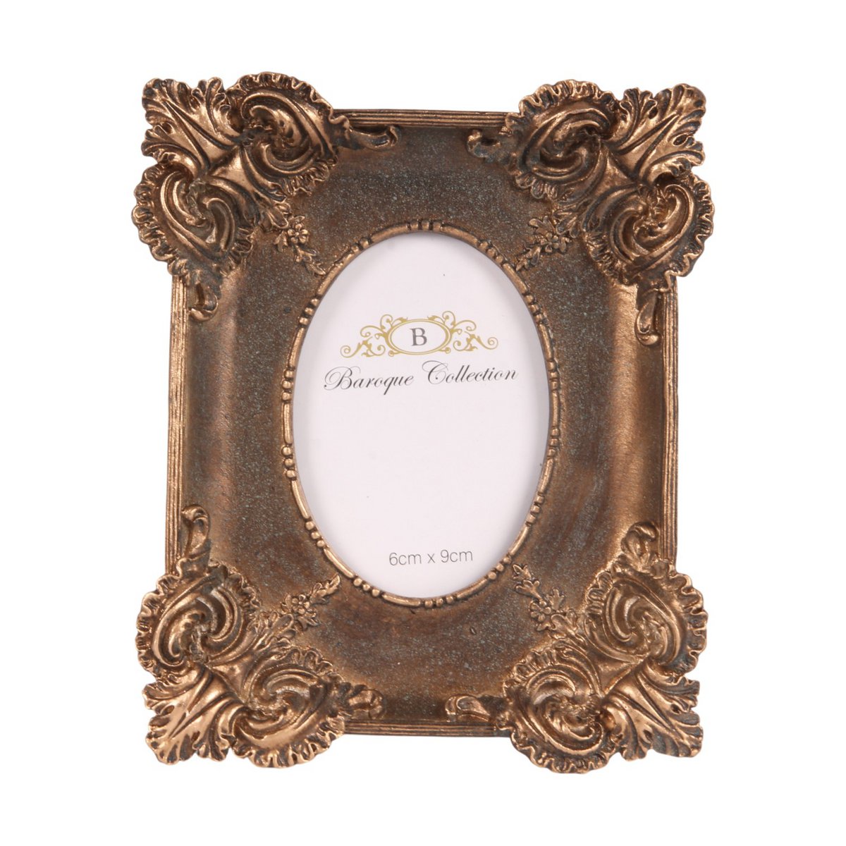 Vintage képkeret 6 × 9 cm – arany