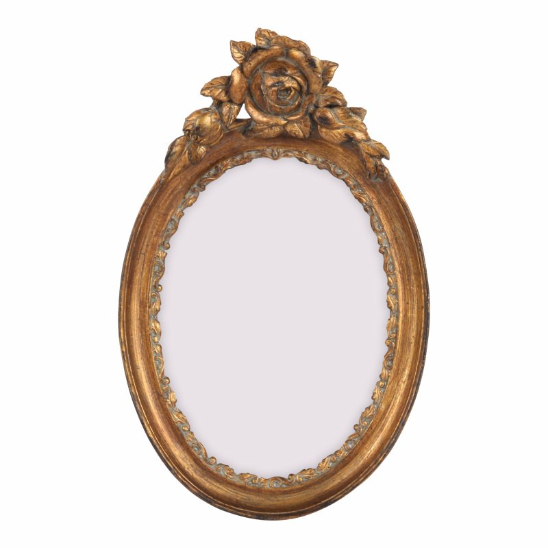 Vintage képkeret 18 × 13 cm – ovális