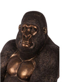 Dekor figura gorilla 61 cm – barna