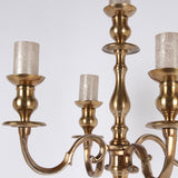 Vintage gyertyatartó 104 cm – 5 ágú, arany