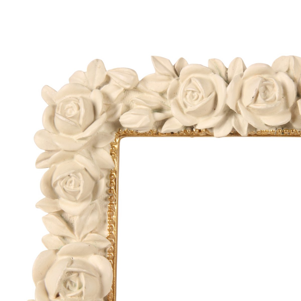 Vintage képkeret 13 × 18 cm – krémszínű