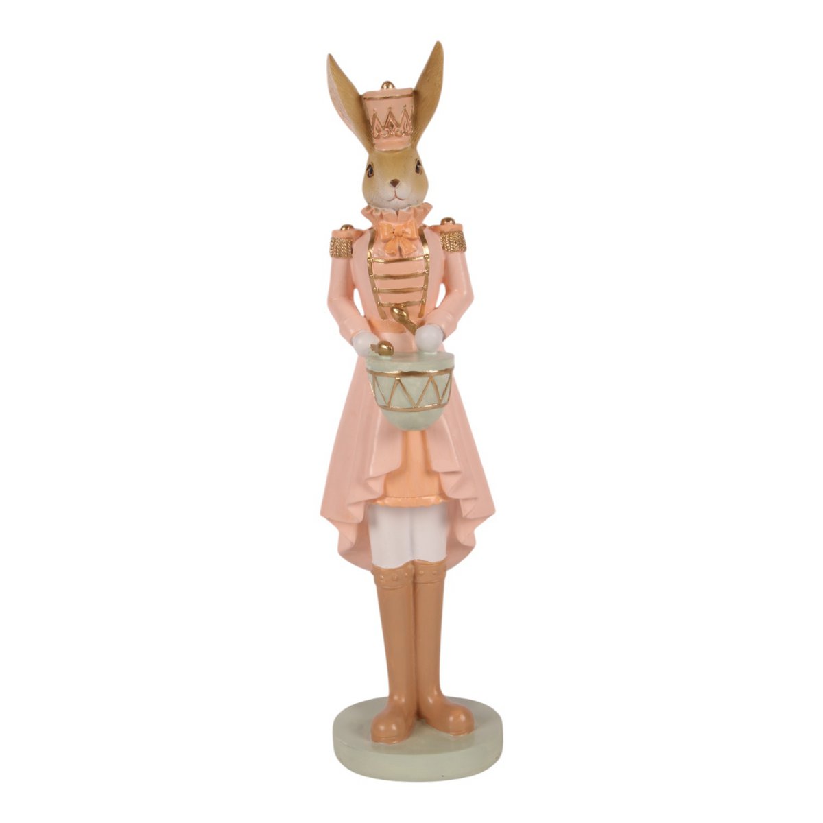 Barokk dekor figura nyúl 31 cm