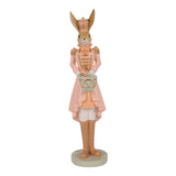 Barokk dekor figura nyúl 31 cm