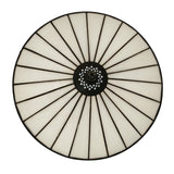 Tiffany mennyezeti lámpa 30 cm – Illumina, fehér