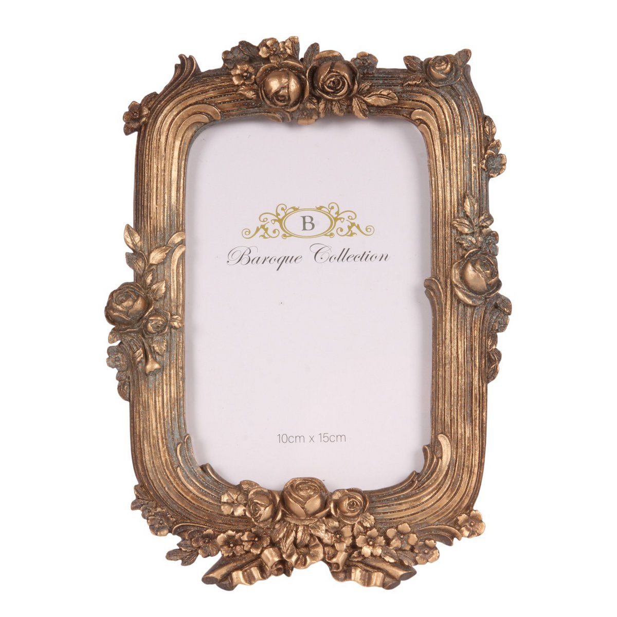 Vintage képkeret 10 × 15 cm – arany