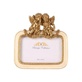 Vintage képkeret 15 × 10 cm – angyalos