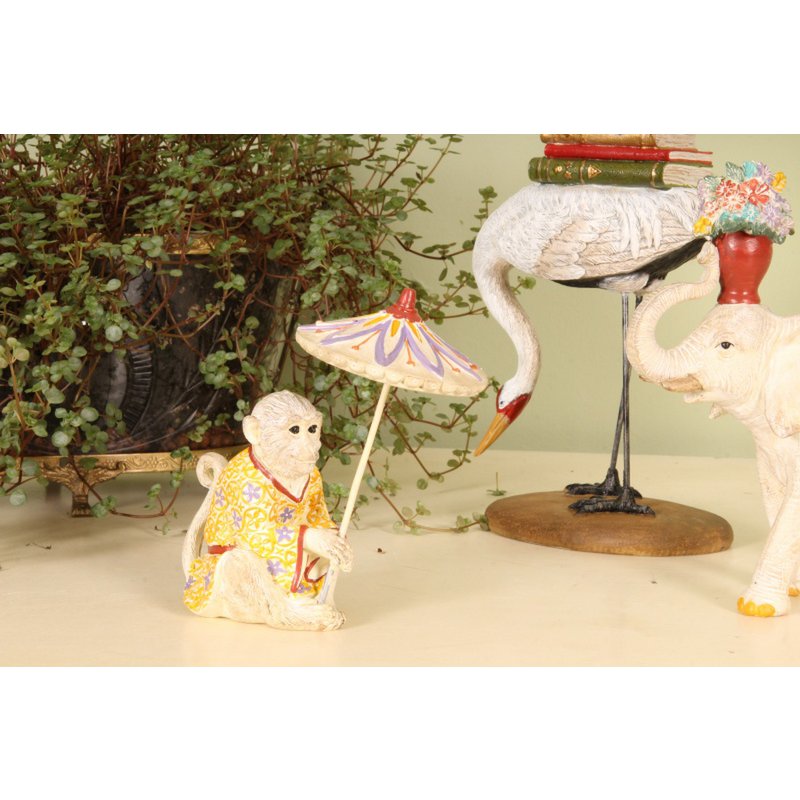 Dekor figura orangután 14 cm