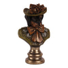Barokk dekor figura kutya 17 cm
