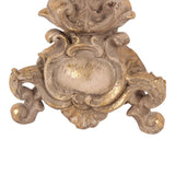 Vintage gyertyatartó 47 cm – bézs