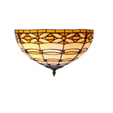 Tiffany mennyezeti lámpa 40 cm – Ivory