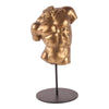 Dekor figura férfi büszt 26 cm – arany