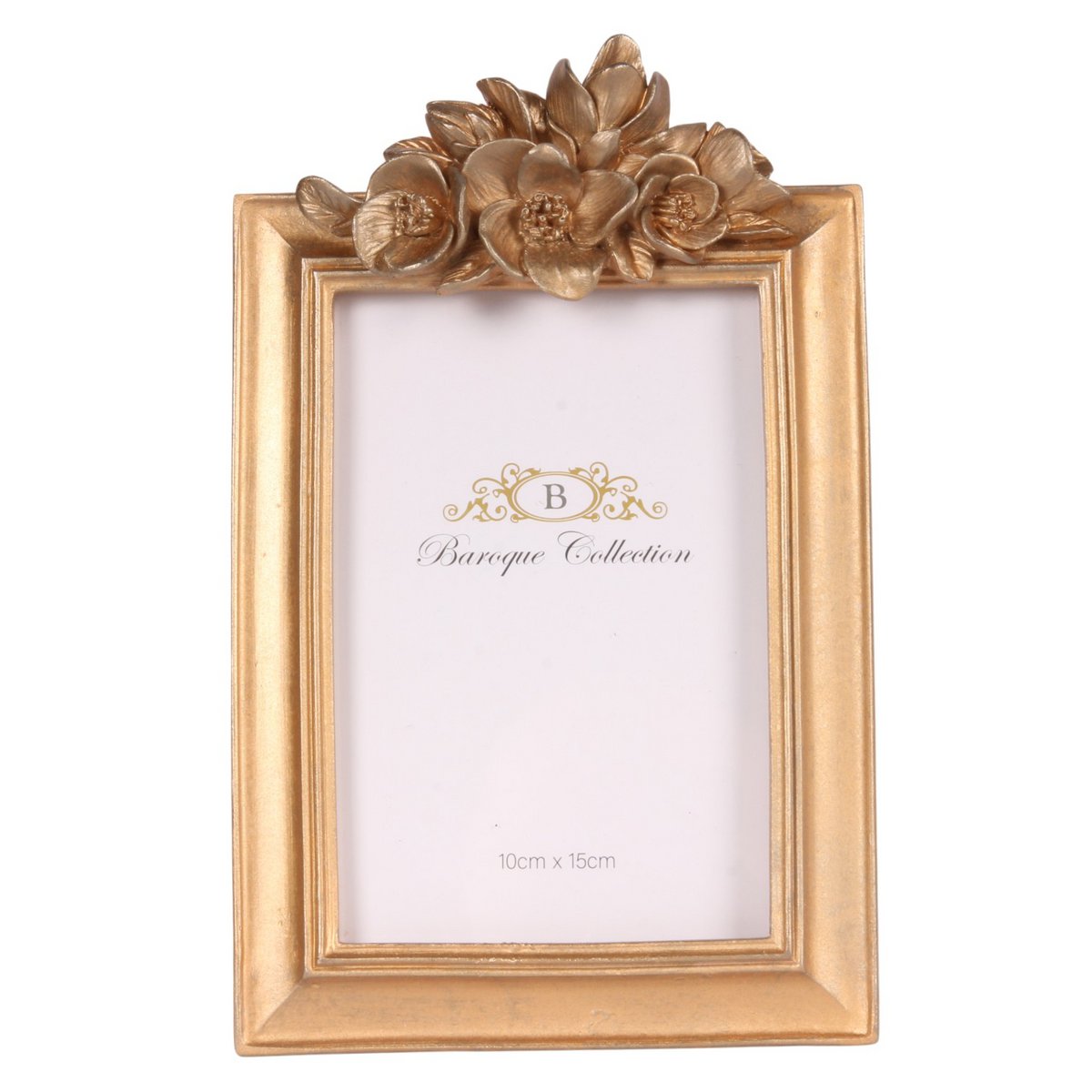 Vintage képkeret 10 × 15 cm – arany