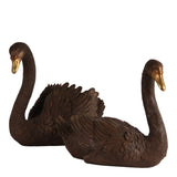 Dekor figura hattyú 27 cm
