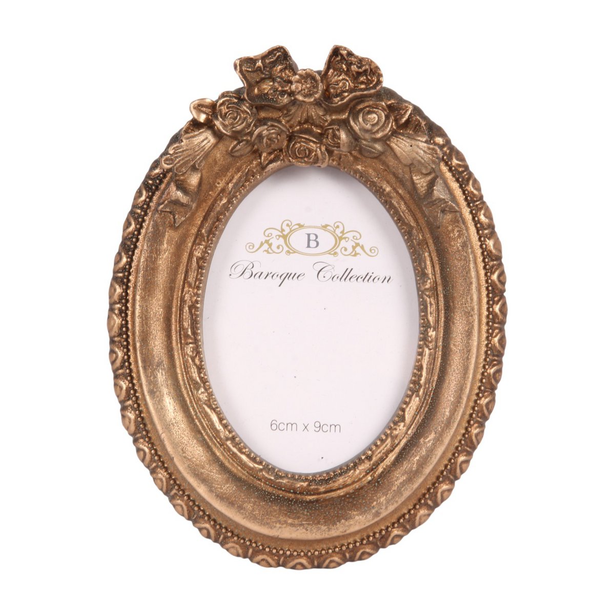 Vintage képkeret 6 × 9 cm – arany