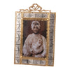 Vintage képkeret 10 × 15 cm – ovális, arany