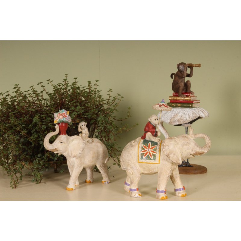 Dekor figura elefánt 18 cm