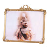 Vintage képkeret 10 × 15 cm – ovális, arany