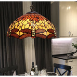 Tiffany függőlámpa 40 cm – Belle Amber, AMBAR