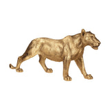 Dekor figura oroszlán 56 cm – arany